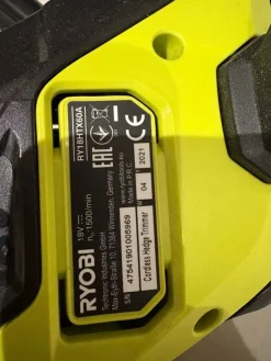 Tradera RYOBI Cordless Hedge Trimmer RY18HTX60A| Havemaskiner