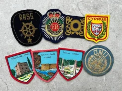 Tradera Samling tygmärken - ONU, sjöfart och Cypern> Øvrige Samleobjekter