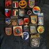 Sale Samling tygmärken,USA,Kina,Sverige,Italien med flera. Stofmærker & Pins