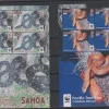 Tradera Samoa 2015 Ormar 4x4v i block WWF| Oceanien