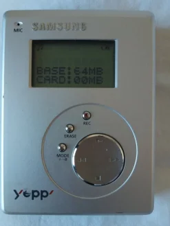 Tradera Samsung Yepp YP-E64 MP3-spelare - i originallåda - Vintage walkman digital music| Mp3 Og Mp4-afspiller
