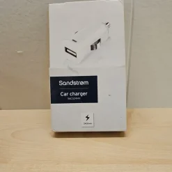 Tradera Sandström Bil Laddare 2400mA 56CS2414X> Anden Telefoni