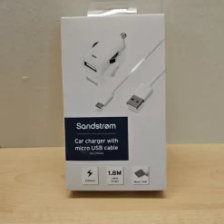Tradera Sandstrom Bil Laddare med Micro USB Kabel> Anden Telefoni