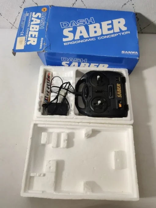 Best Sanwa Dash Saber Transmitter With HoBao Receiver 2ch 27Mhz AM Varepartier