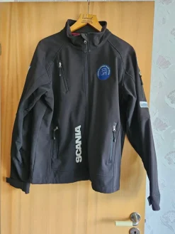 Tradera Scania softshell-jacka (Young European Truck Driver), storlek L> Mobilia
