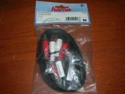 Tradera Scart kabel 1,2m med audio in/out scart hane- 4xRCA hane| Dvd-, Video- & Blu-ray Afspillere