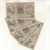 Tradera Sedel 5 kronor 1948 jubileum 4 styck ca 1+| Sedler