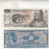 Tradera Sedel Mexico 1969 en ovikt ca 0 en 1+2 styck enl bild| Sedler