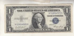 Tradera Sedel USA 1 dollar 1935 E 1+ enl bild| Sedler