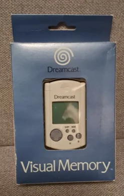 Tradera Sega Dreamcast Visual Memory, komplett minneskort.> Sega