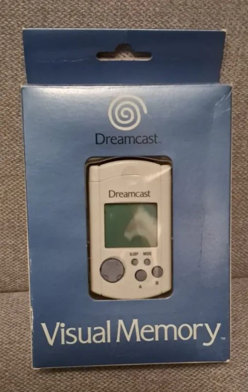 Tradera Sega Dreamcast Visual Memory, komplett minneskort.> Sega