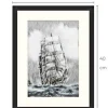 Tradera Segelfartyg konsttavla Limited Edition 1 av 10 gjorda| Anden Kunst