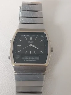 Tradera SEIKO Quartz Analog-Digital Herrur> Armbåndsure