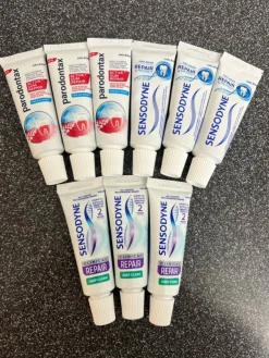 Tradera Sensodyne/ Parodontax Tandkräm 9st /15ml> Tandpleje