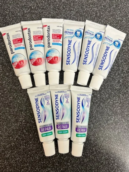 Tradera Sensodyne/ Parodontax Tandkräm 9st /15ml> Tandpleje