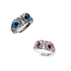 Tradera Set 2-pack 18,5mm till 19,5mm ring silver 925S stämplat Örn bästis jul justerbar> Smykkesæt