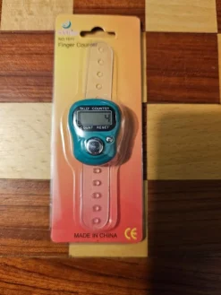 Cheap Siffrig display fingerräknare, återställningsbar handhållen digital klick Andet