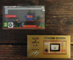 Tradera Signerad Nintendo Game & Watch: Super Mario Bros - Signerad av Owe Bergsten> Andre Computer- & Tv-spil