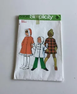 Tradera Simplicity 5936 symönster för barn i storlek 3| Syning & Strik