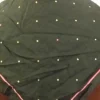 Cheap Sjal POLKADOT 80-tal BEIGE prickar 100 % Cotton ca 56x56 cm Sjaler & Halstørklæder