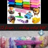 Tradera Självtorkande Lera Set med 12 olika Färger och Verktyg| Hobbymaterialer