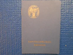 Tradera Skandinaviska banken Ljungby 1962> Kuriositeter