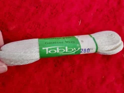 Tradera Skating Laces Tobby Konståkning VITA längd 280 cm> Kunstskøjteløb