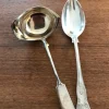 Flash Sale Sked och såsslev silver gravyr engelsk snäck Sølv