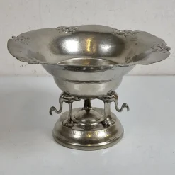 Cheap Skål på fot i tenn - Tennskål - Fruktskål - Art Deco Tin & Messing