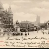 Tradera Skåne. Helsingborg. Parti af torget. 1907.| Svenske Landskaber