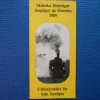 Tradera Skånska jänrvägar ångtåget på Österlen 1989> Jernbane- & Sporvogns-memorabilia
