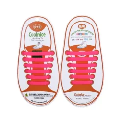 Tradera Skosnören Knyfria bekväma elastiska för barn rosafärger> Andre Skoprodukter