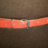 Fashion skärp rött läder midja 72-94 cm Bælter & Livremme