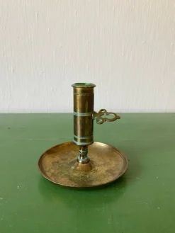 Sale SKULTUNA KONTORSLJUSSTAKE MÄSSING RETRO VINTAGE 1950-TAL 1960-TAL 1970-TAL Tin & Messing