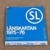 Tradera SL - LÄNSKARTAN 1975/76 - STORSTOCKHOLMS LOKALTRAFIK> Køreplaner