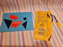 Tradera Slang-pussel, tankenötter, klurigt, vintage bankgirot, HYCOP, pussel> Øvrigt Samlerlegetøj