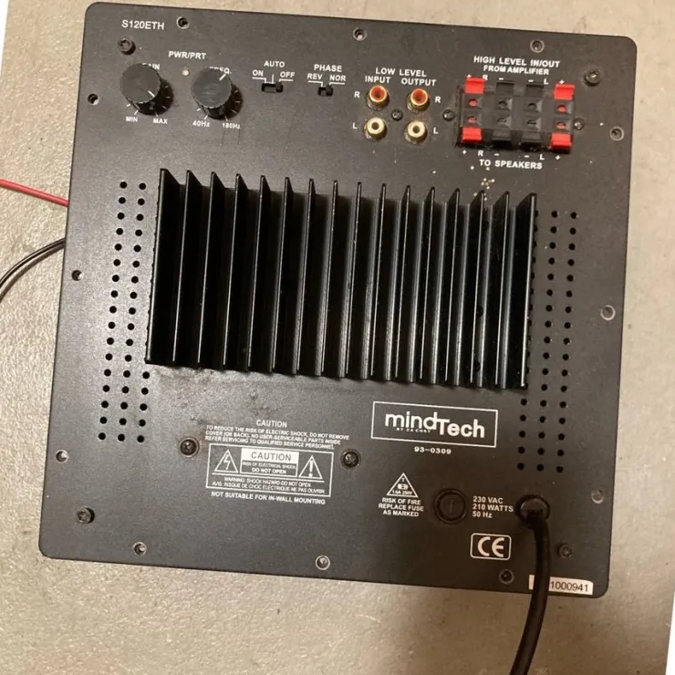 Tradera Slutsteg, subwoofer, mindtech| Højtalere