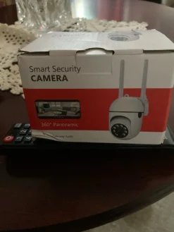 Cheap Smart Security Kamera 360° Panoramisk Låse & Alarmer