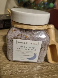 Tradera Sömnfrämjande badkristaller med lavendel och cederträ från Sundayrain> Hudpleje