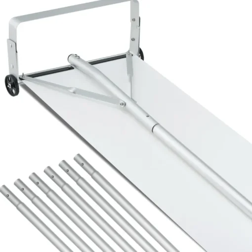 New Snöraka för Tak 9M – Aluminium, 19 Andre Byggevarer