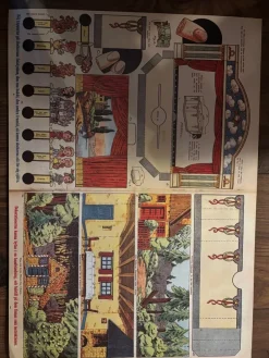 Tradera Snövit & 7 dvärgar, dockteater. Klipp ut, oanvänd, 25 kr| Disney