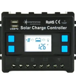 Tradera Solcellsladdningsregulator 30A Solartronics PM1224-30D| Autocampere & Campingvogne