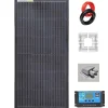 Discount Solcellspaket 140 W Monokristallin för husbil, husvagn & båt Solenergi