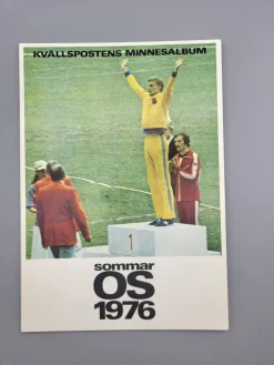 Tradera Sommar OS 1976 Kvällspostens minnesalbum Häftad bok> Olympia