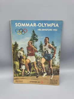 Tradera Sommarolympia 1952 Helsingfors Utgiven av Se> Olympia