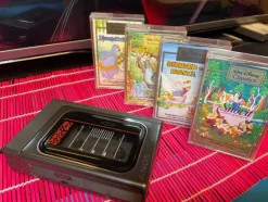 Tradera Sony Cassette-Corder TCM-13 med Disney-kassetter| Transportabelt