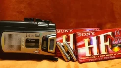 Tradera Sony kassettebandspelare/diktafon TCM-465V| Transportabelt