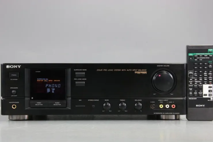 Tradera Sony TA-AV570 Audio Video Amplifier (1993)| Hjemmebiograf