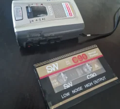 Tradera Sony walkman kassettbandspelare 2x Rec Time| Transportabelt