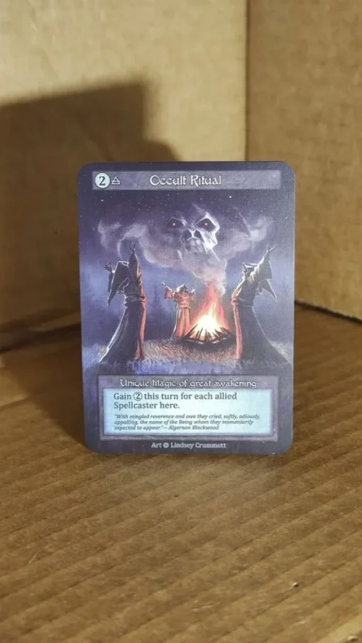 Tradera Sorcery: Occult ritual ALPHA UNIQUE> Spillekort